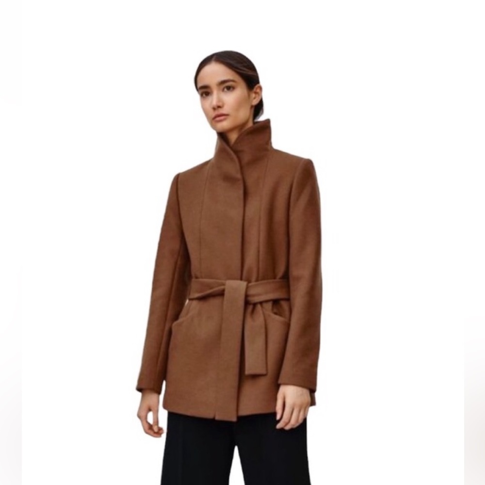 Aritzia Wilfred Coccon Belted Wool-good for New York cold.
Cashmere Coat, size M